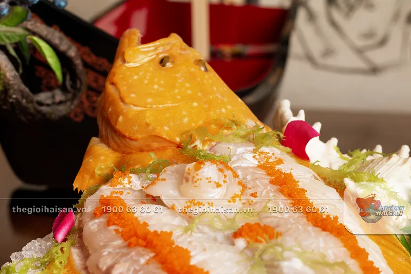 Món cá bơn tươi ngon vừa được chế biến