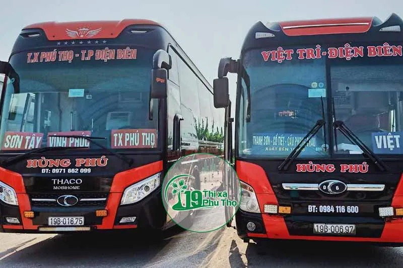 Nhà xe Hùng Phú (Chuyên tuyến Phú Thọ - Việt Trì - Điện Biên - Sơn La)