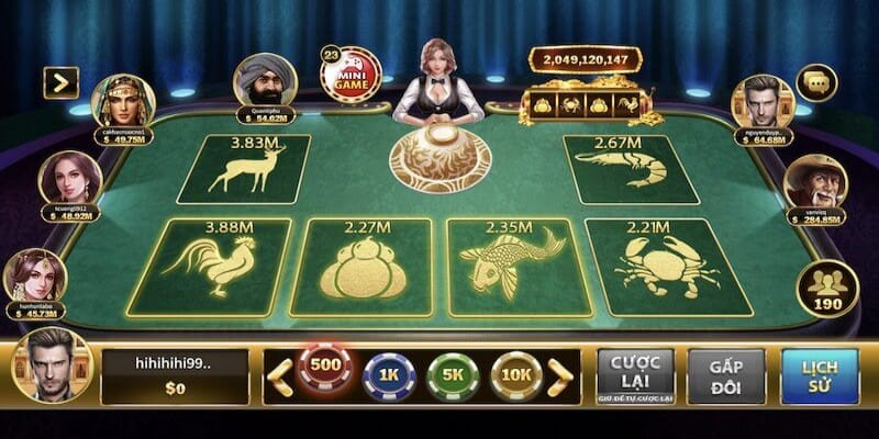 Hướng dẫn cách áp dụng luật chơi Bầu Cua HitClub