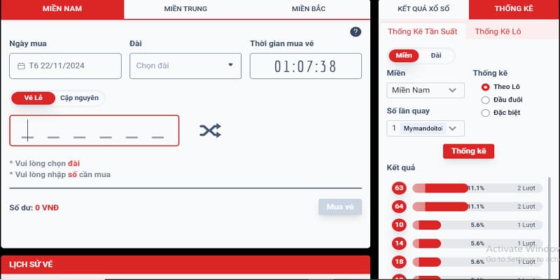 Xổ số 3 miền tại De Bet cho kết quả nhanh chóng, thưởng minh bạch
