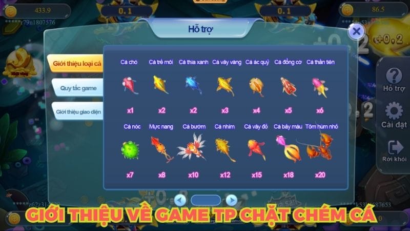 Khám phá về trò chơi TP Chặt Chém Cá tại hi88