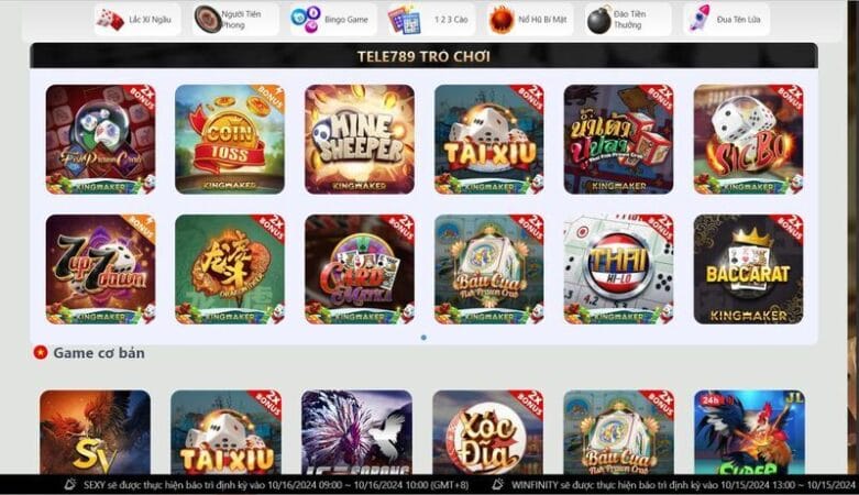 tele789 mang den nhieu tua game giai tri hap dan