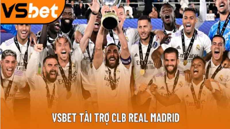 vsbet tai tro clb real madrid